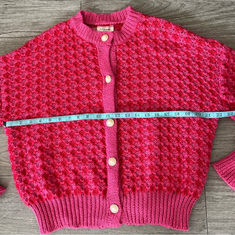 Andrew By Unit Button Up Cardigan Nwt - image 4